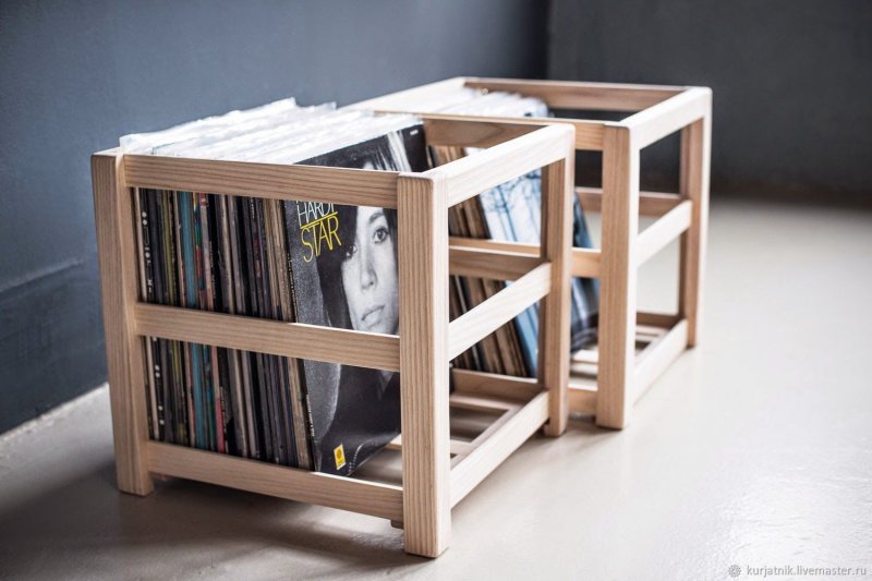 IKEA vinyl racks