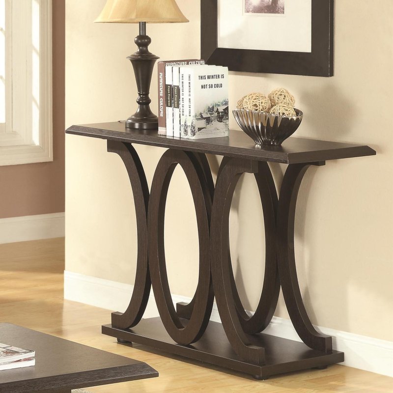 Contributed table Cappuccino Console Table