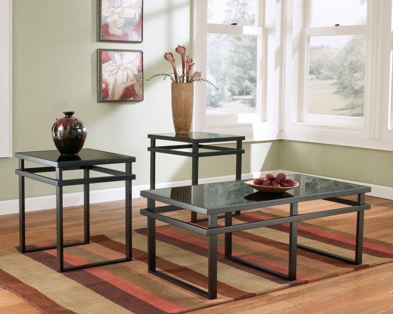 Coffee table in the interior