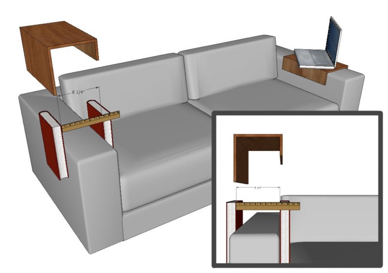 A sofa with a rotary mechanism