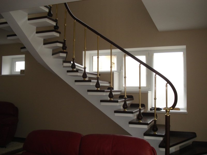 Stairs in a private house