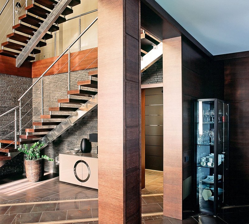 Loft and industrial style staircase