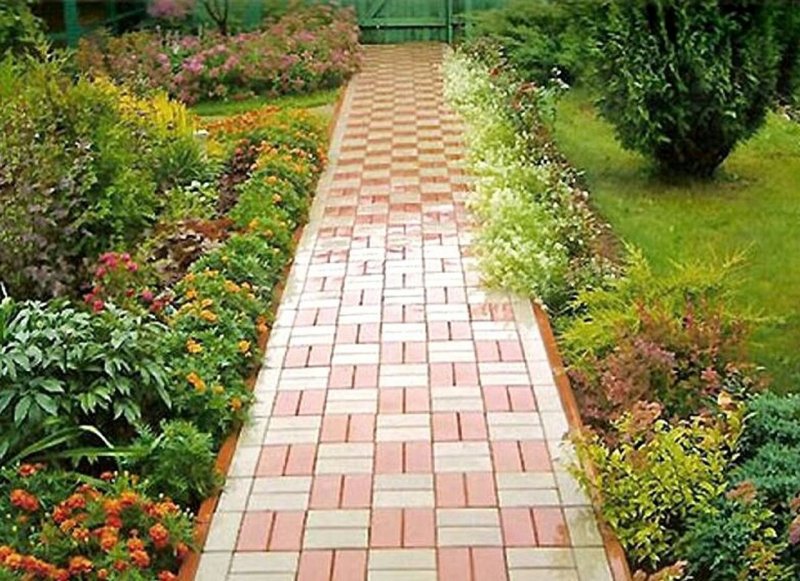 Pavement tiles for paths