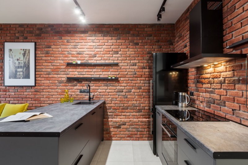 Loft style kitchen