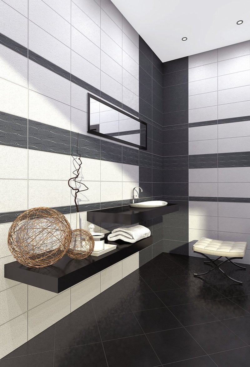 Tile defile Nero