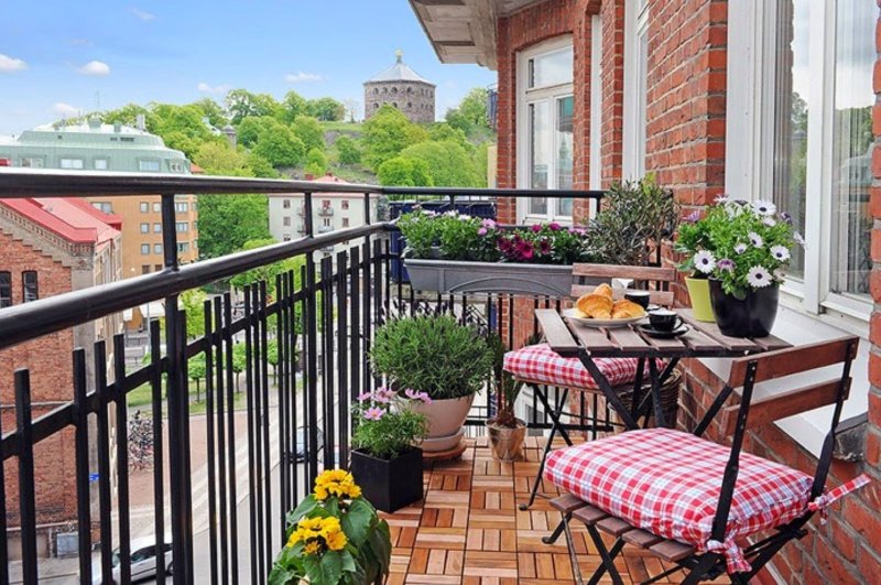 Beautiful balcony