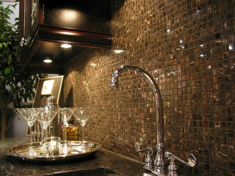 Backsplash mosaic