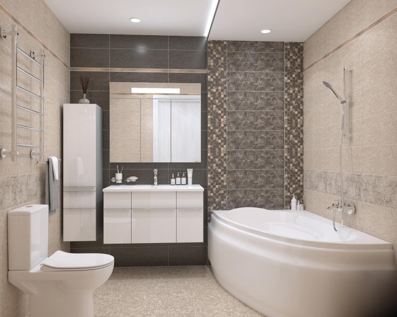 Kerama Marazzi bathroom design