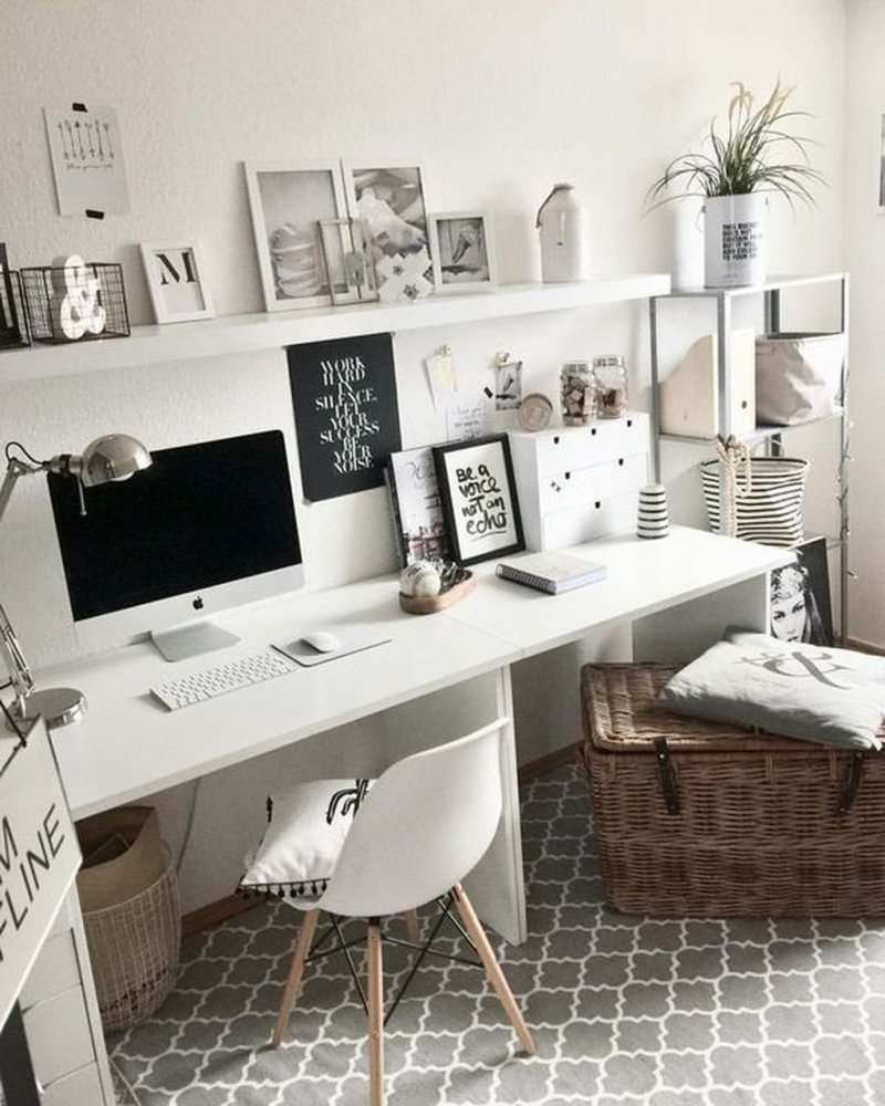 Table in a teenager room