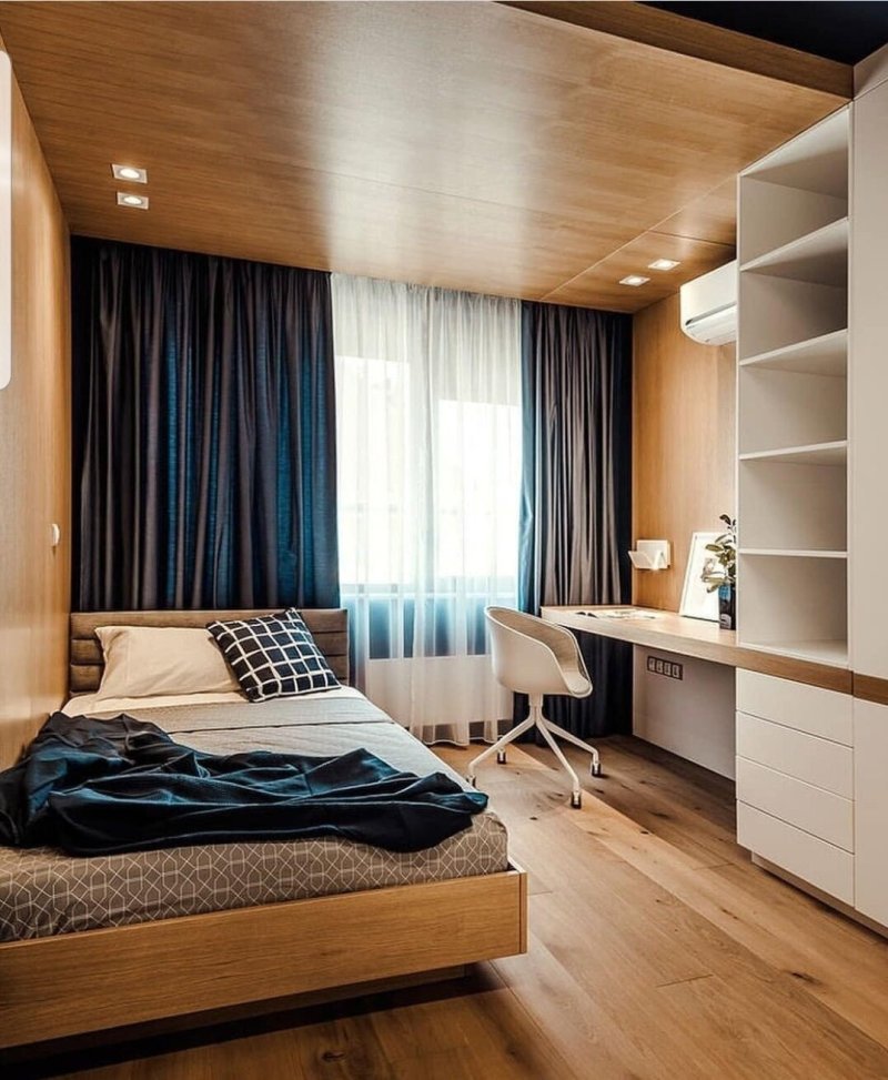 The design of a teenager s room in modern