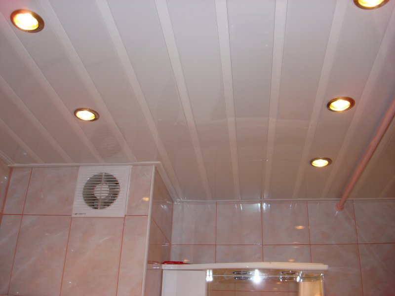 Bathroom ceiling panels