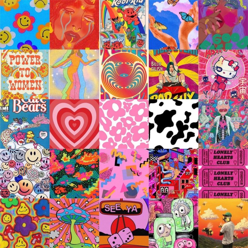 Hippie posters