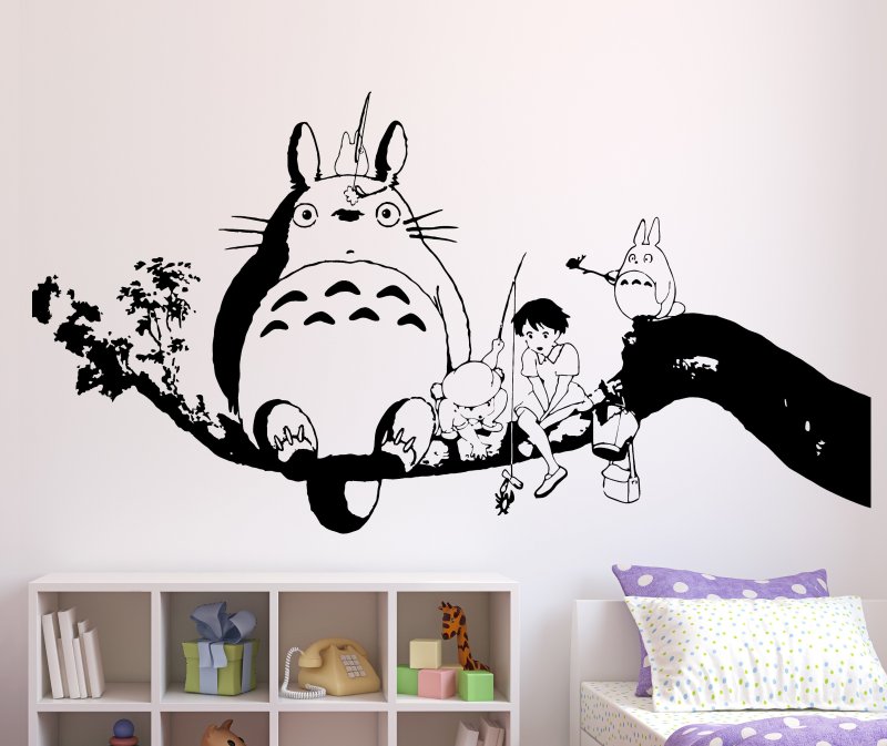 Totoro wall sticker