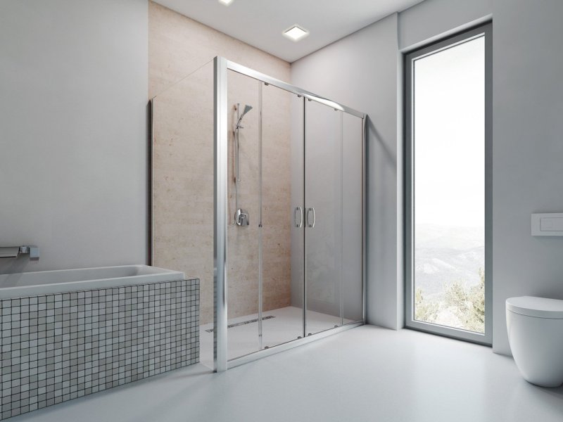 Shower door Vegas-glass zp 100