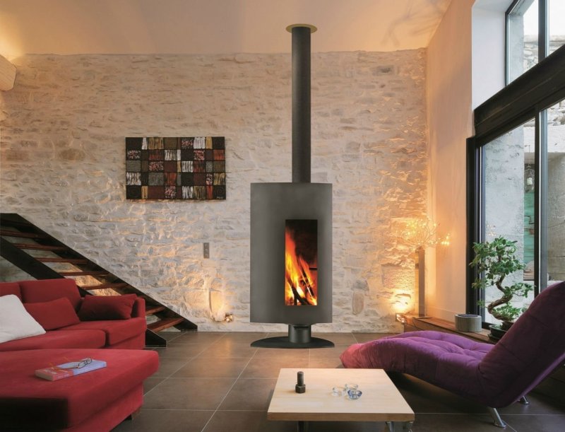 Gas fireplace