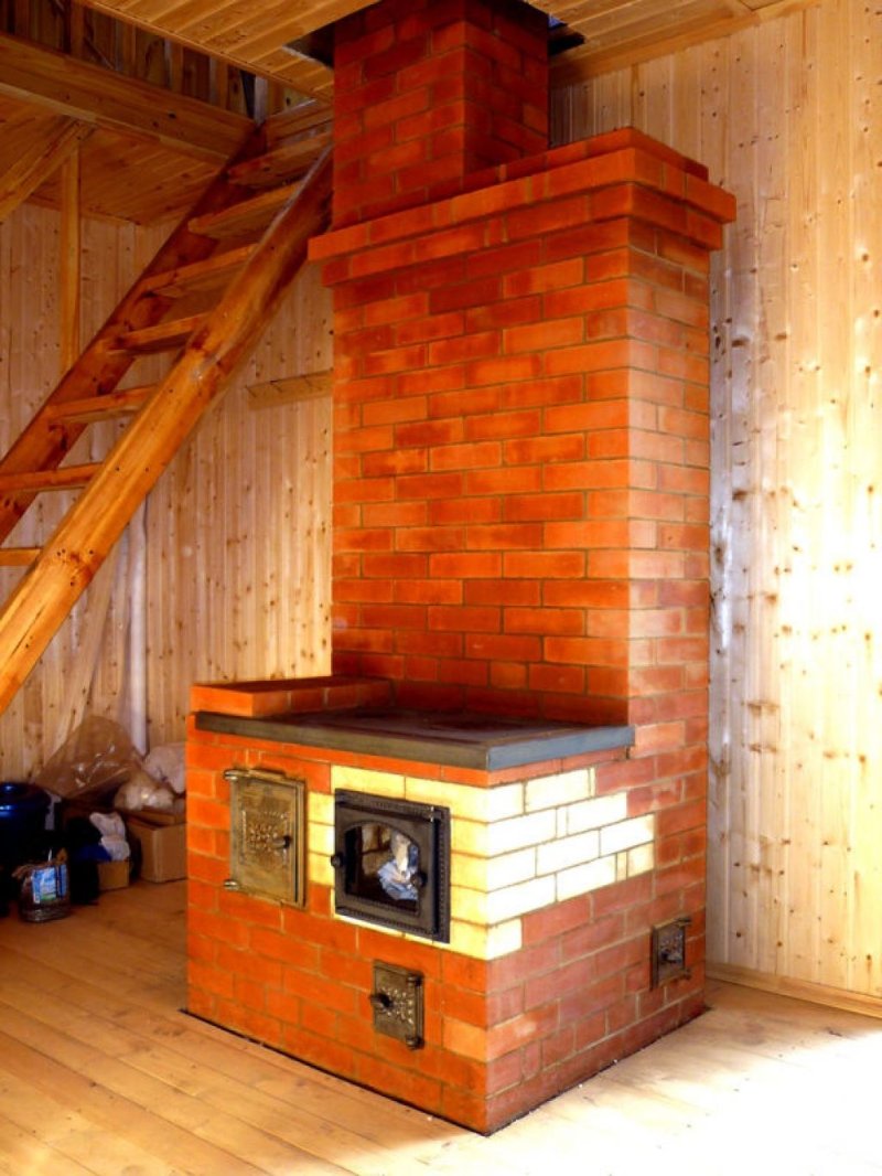 Brick heating