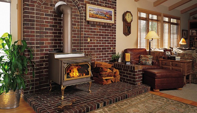 Home fireplace stove