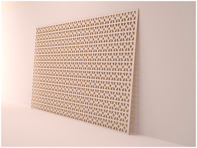 Perforated panel