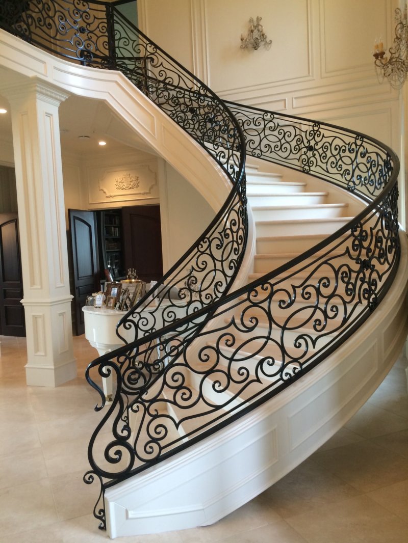 Forged railing