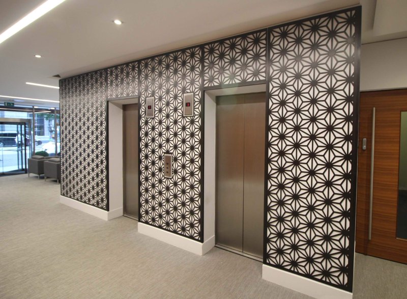 Perforated wall panels