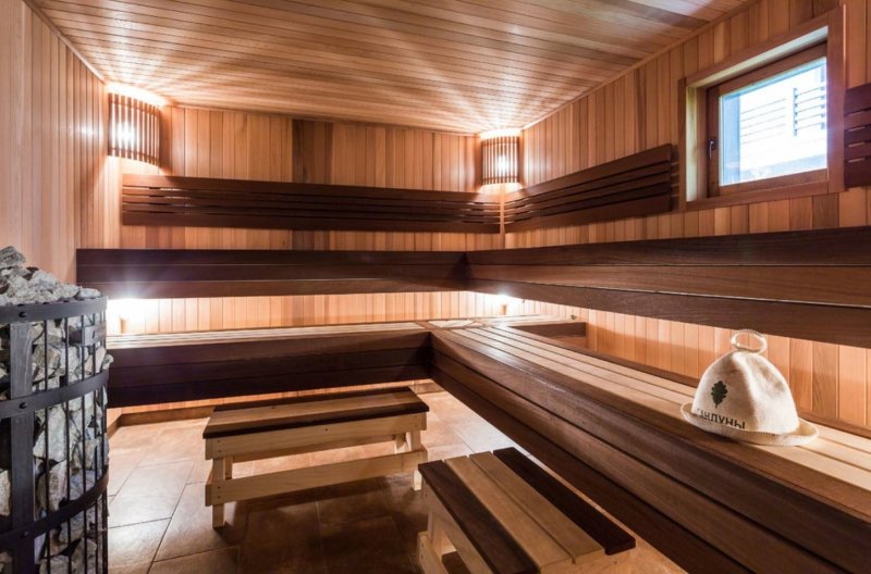 Sauna Canadian cedar