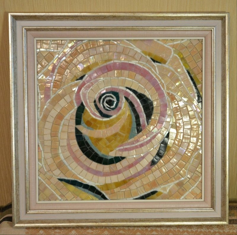 Decorative panel mosaic