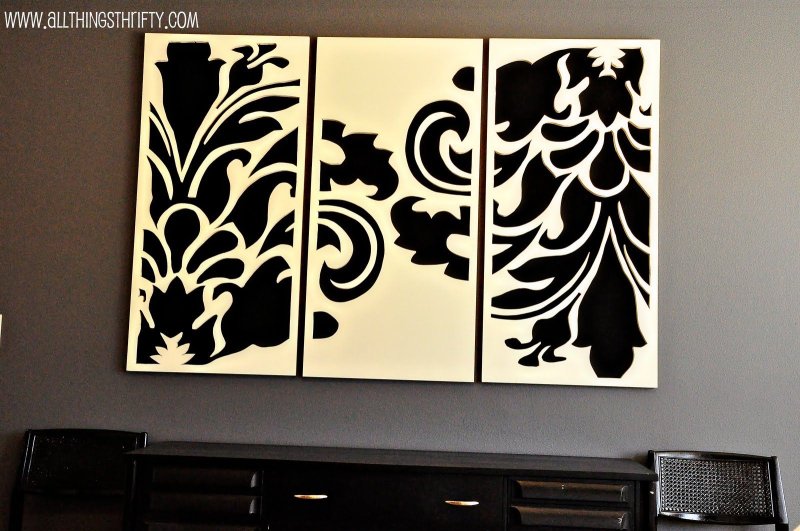 Stencils for furniture decor