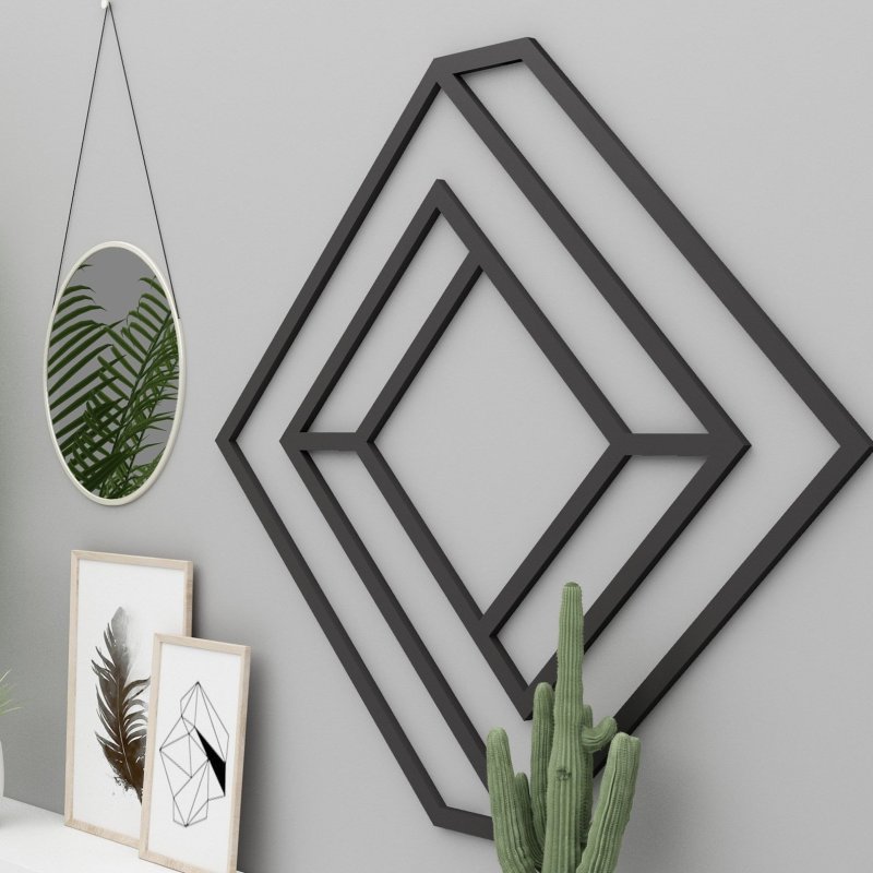 Geometric wall decor