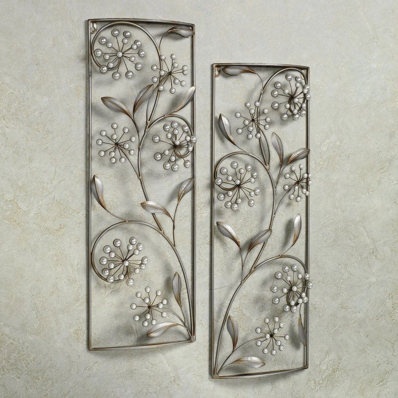 Metal decorative panel