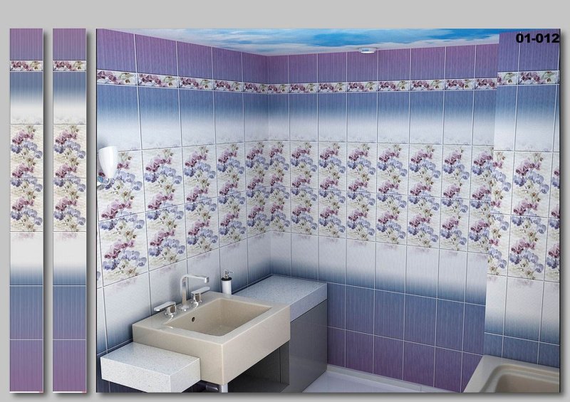 PVC panels for the bathroom