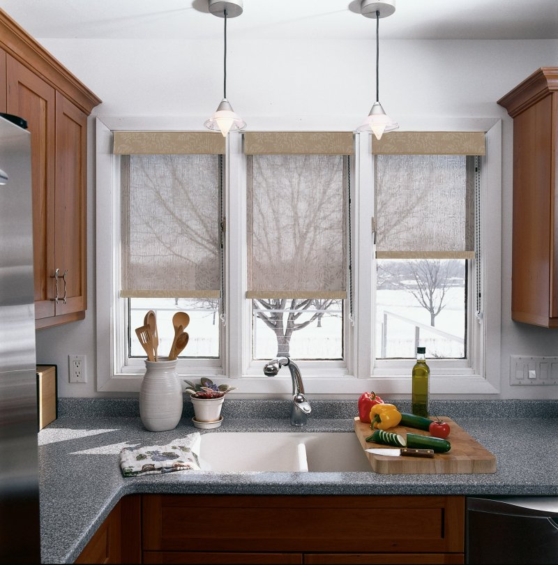 Window in the kitchen design design