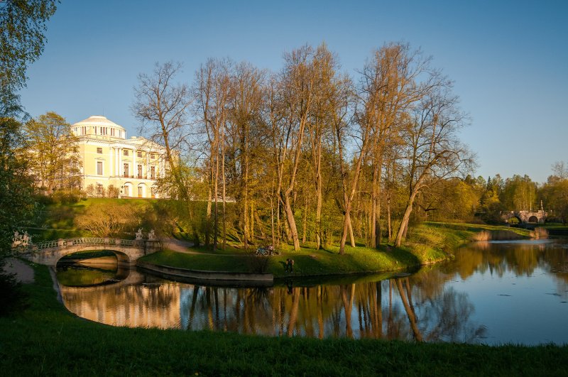 Pavlovsky Park in St. Petersburg