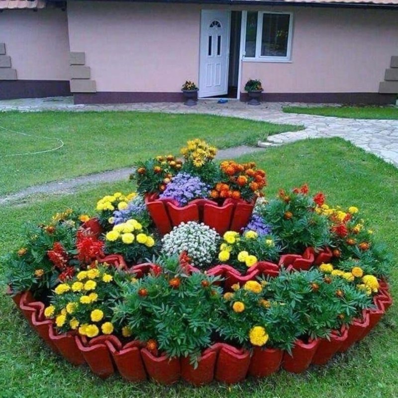 Flower flower beds