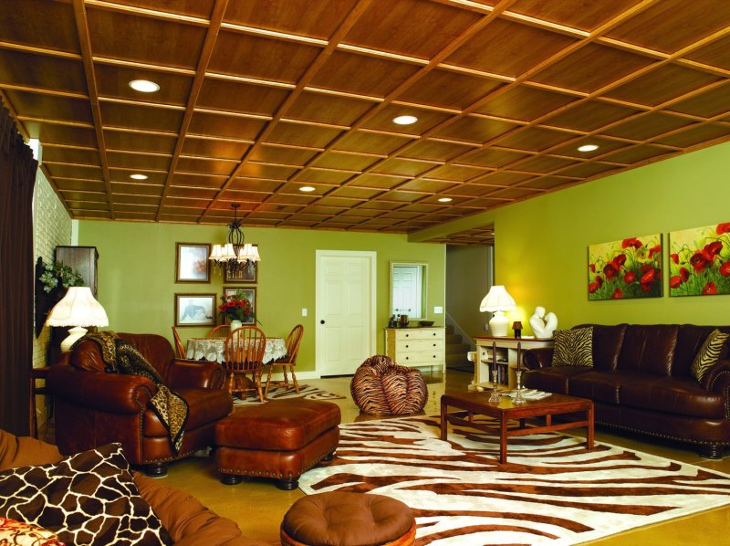 Plywood ceilings