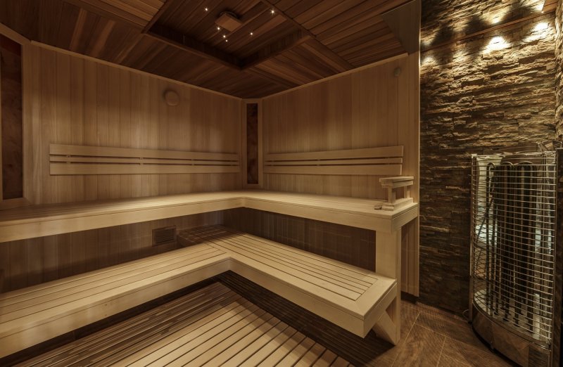 Steam room design in the bathhouse