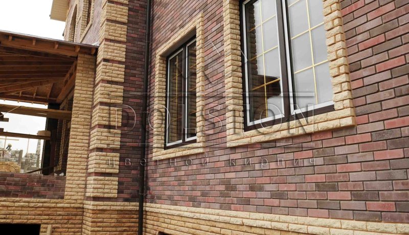 Bavarian masonry brick facing