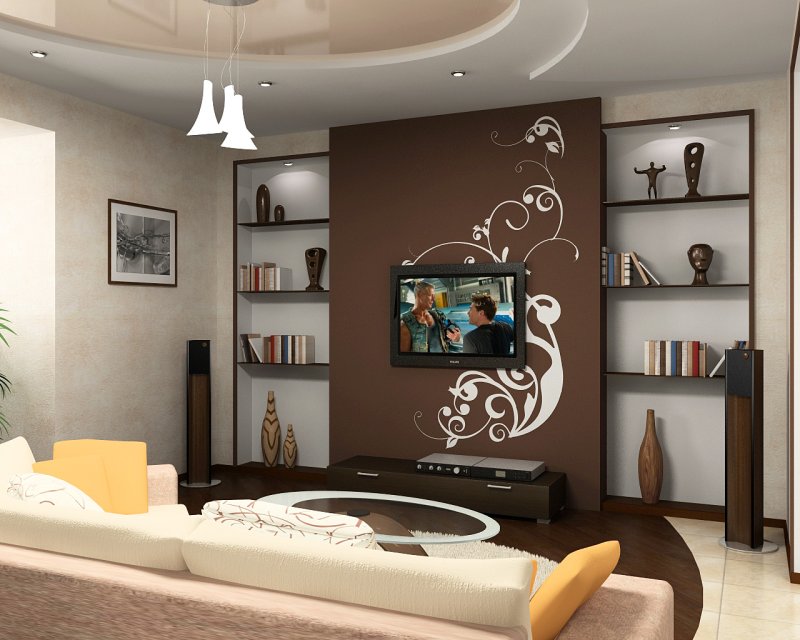 Design of the passage living room