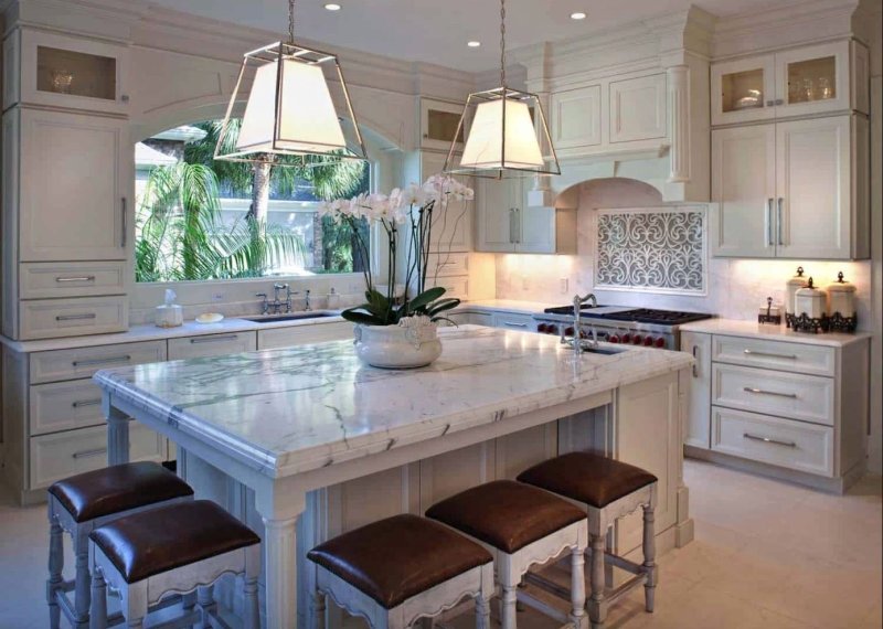 Kitchen in an American house