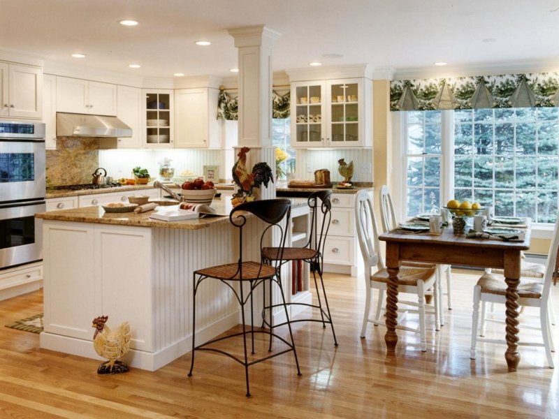 American -style kitchen interior