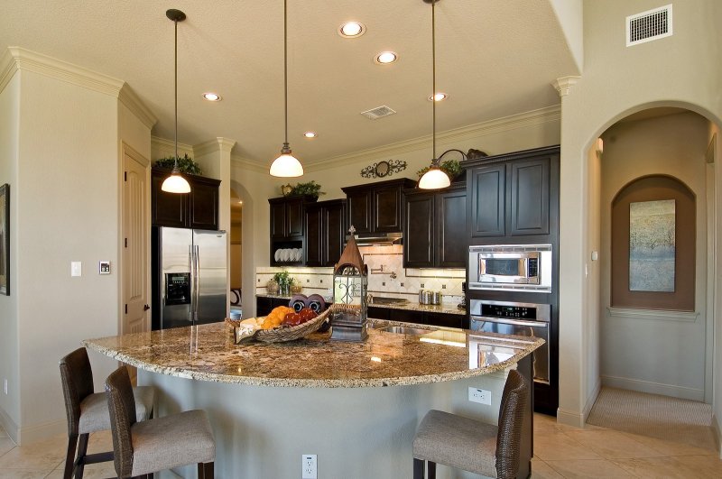 American -style kitchen interior