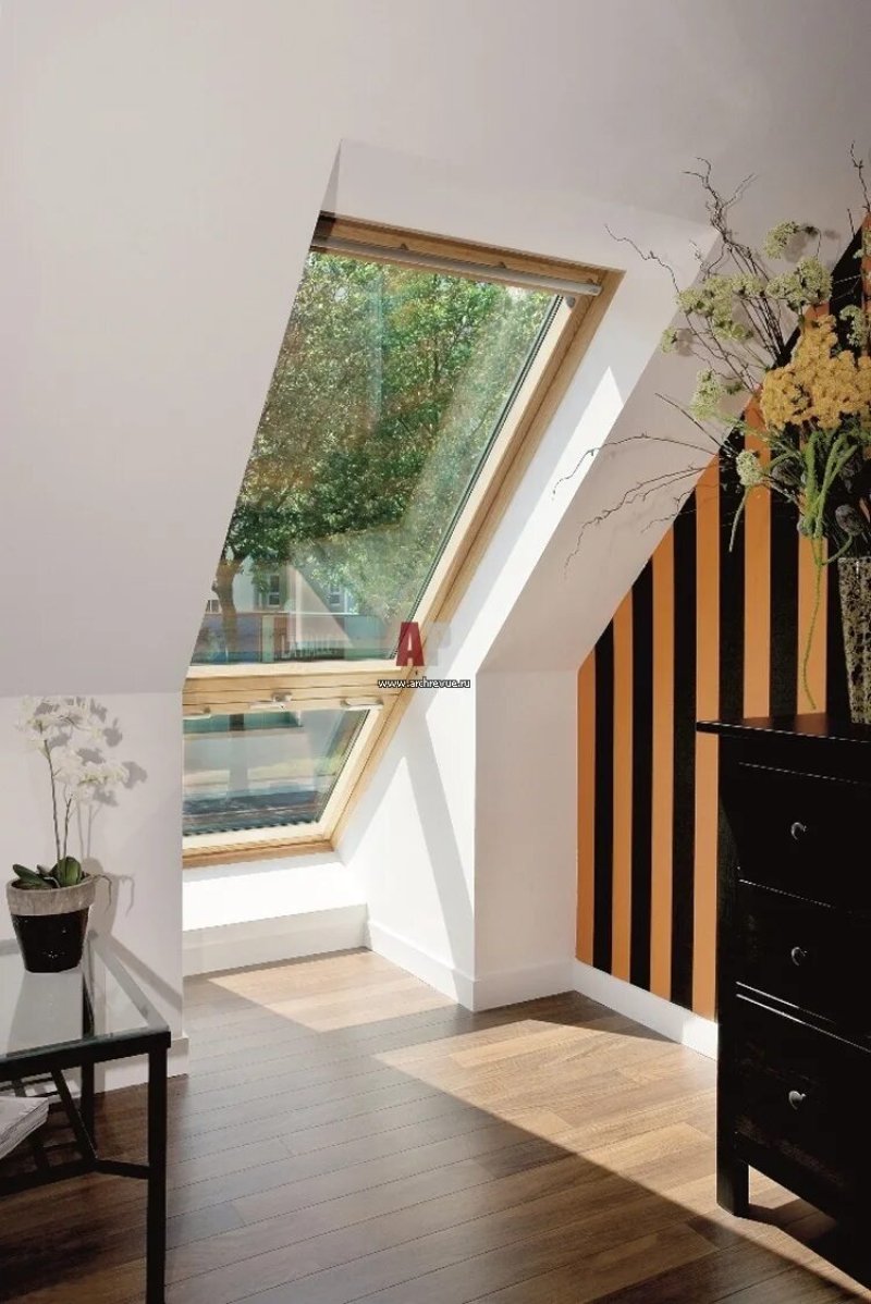 Velux attic window