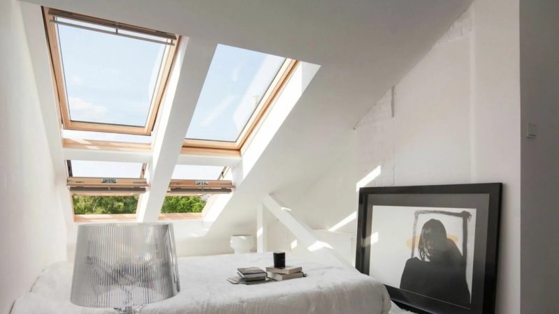 The attic bay window Velux