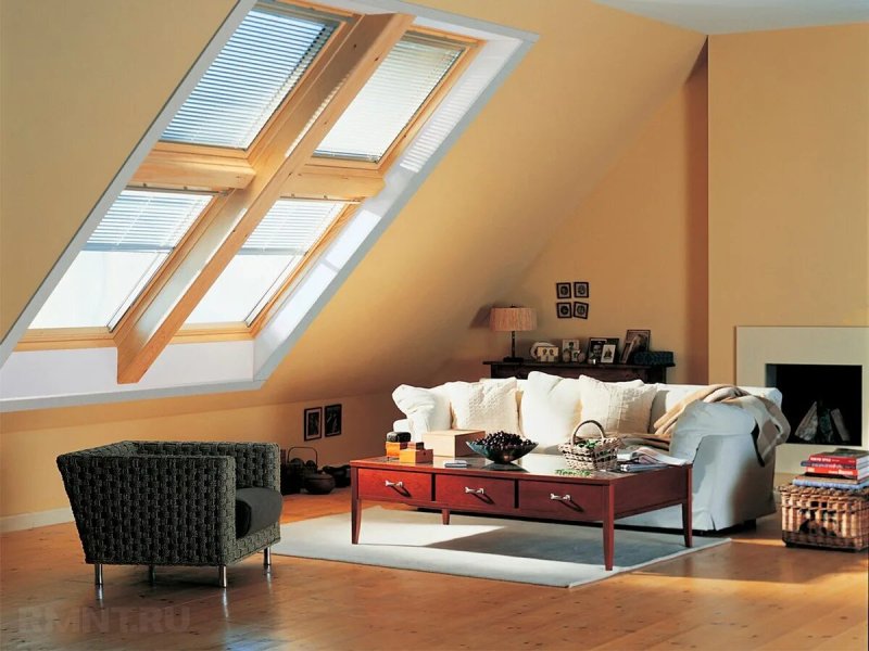 Velux gzl attic window comfort114x140