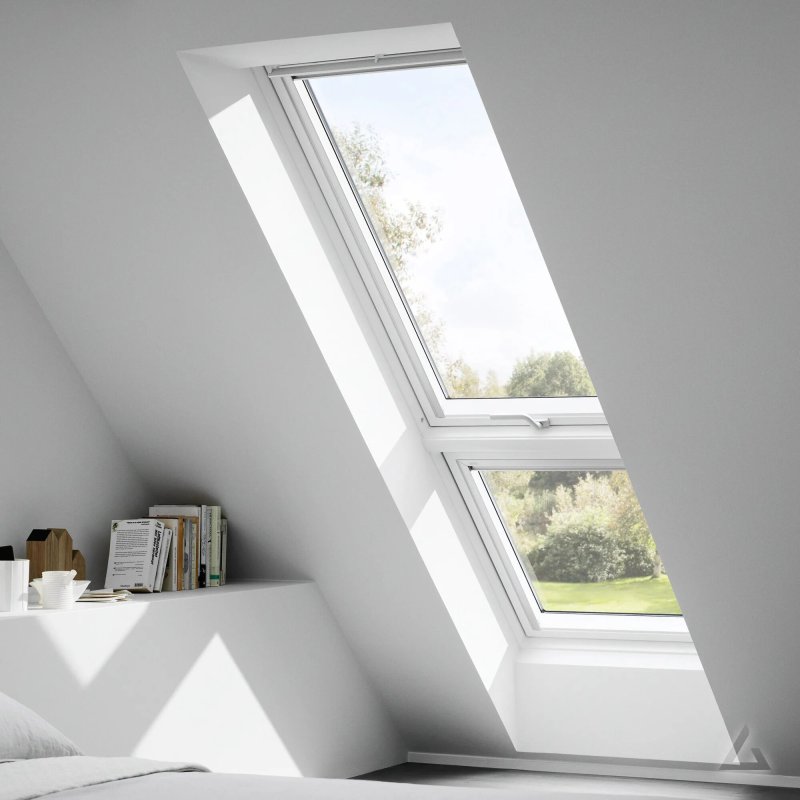 Velux attic window