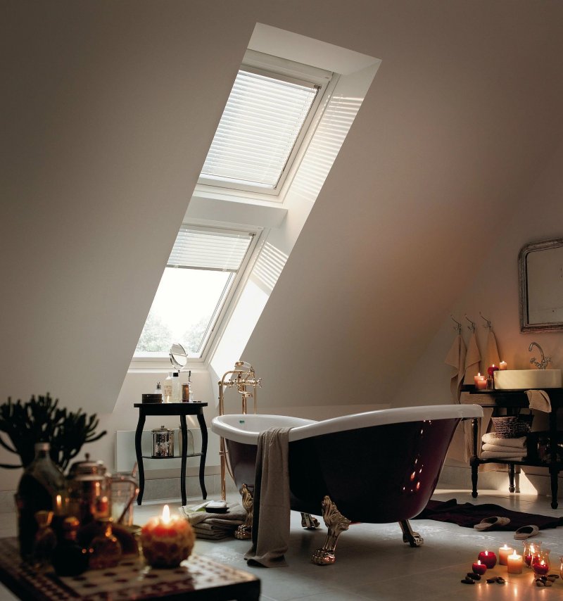 Velux attic window