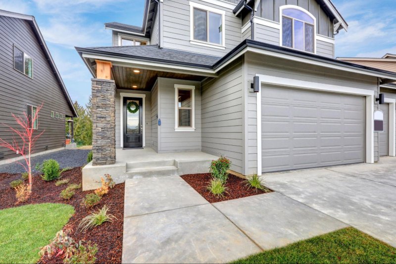 White Garage House