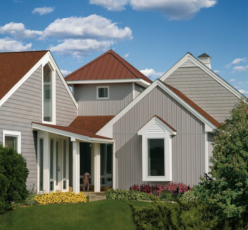 Vertical siding graphite Grand Line