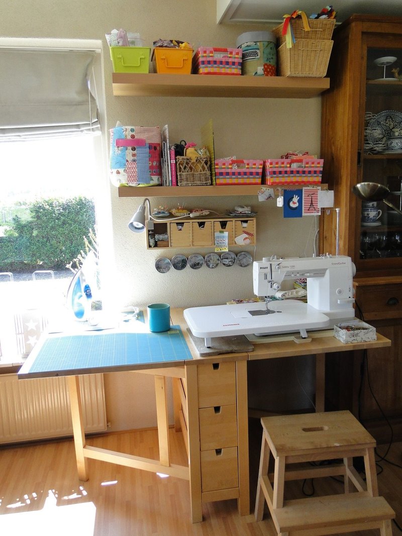 Creative corner for needlework