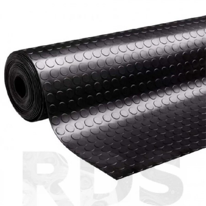 Roll rubber coating