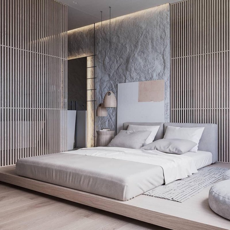 Bedrooms in modern style